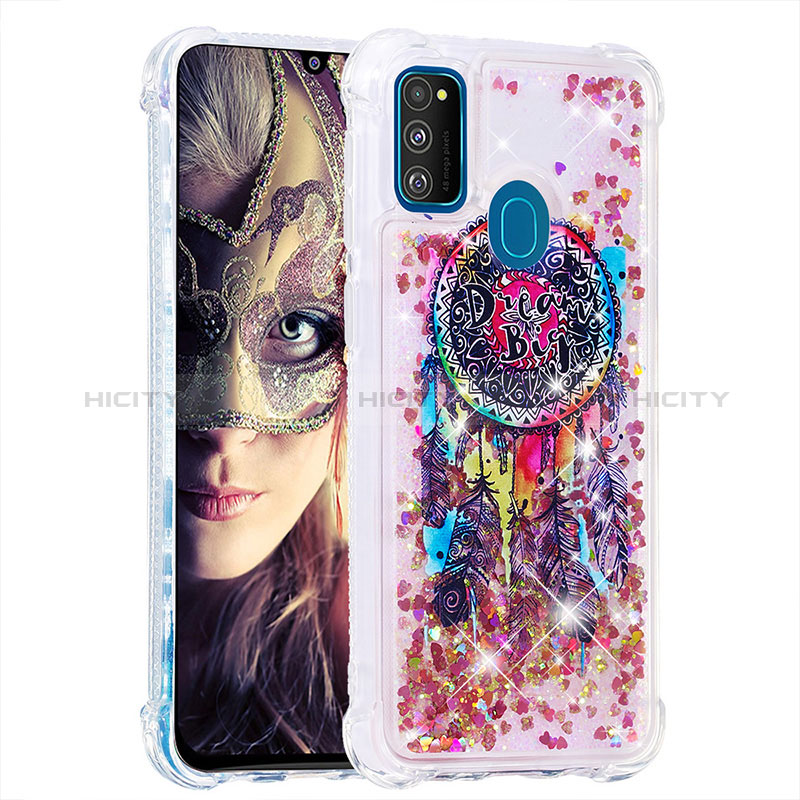 Funda Silicona Carcasa Goma Bling-Bling S03 para Samsung Galaxy M30s