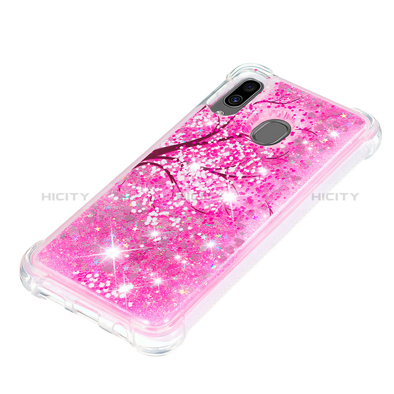 Funda Silicona Carcasa Goma Bling-Bling S05 para Samsung Galaxy A20