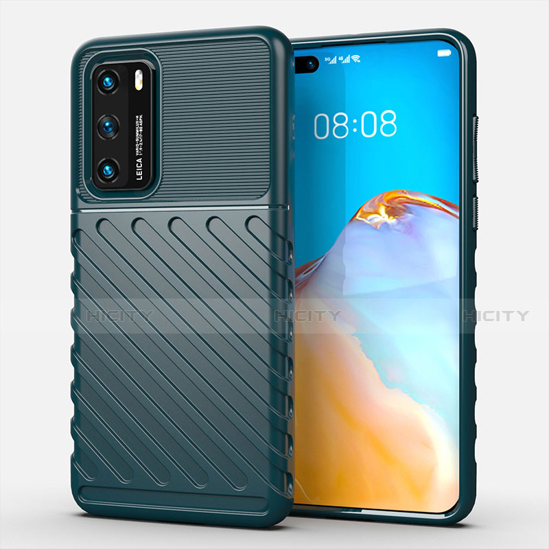 Funda Silicona Carcasa Goma Line C01 para Huawei P40