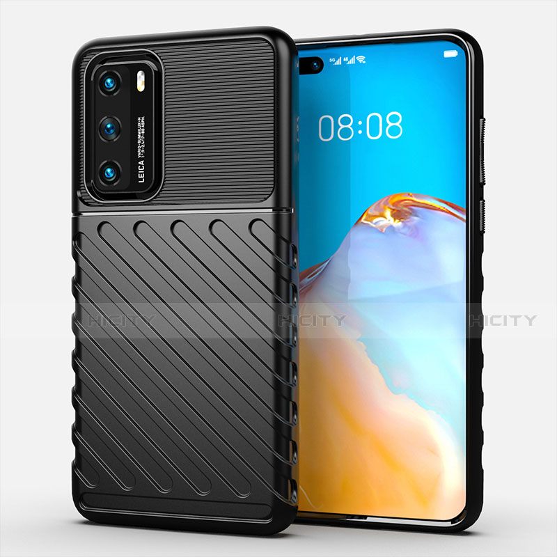 Funda Silicona Carcasa Goma Line C01 para Huawei P40