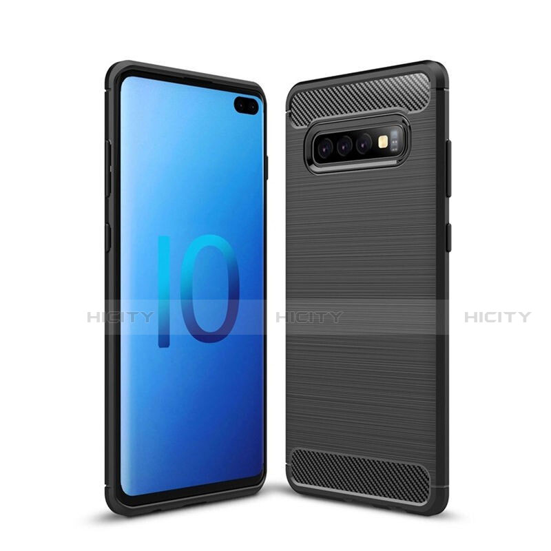 Funda Silicona Carcasa Goma Line C01 para Samsung Galaxy S10 Plus