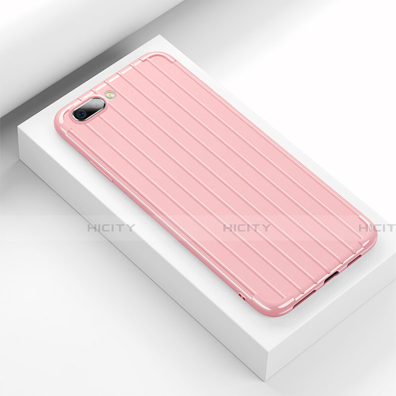 Funda Silicona Carcasa Goma Line C02 para Oppo R17 Neo