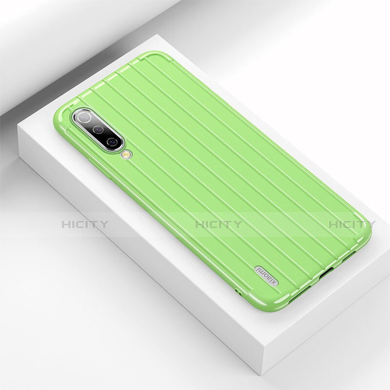 Funda Silicona Carcasa Goma Line C03 para Xiaomi Mi A3 Verde