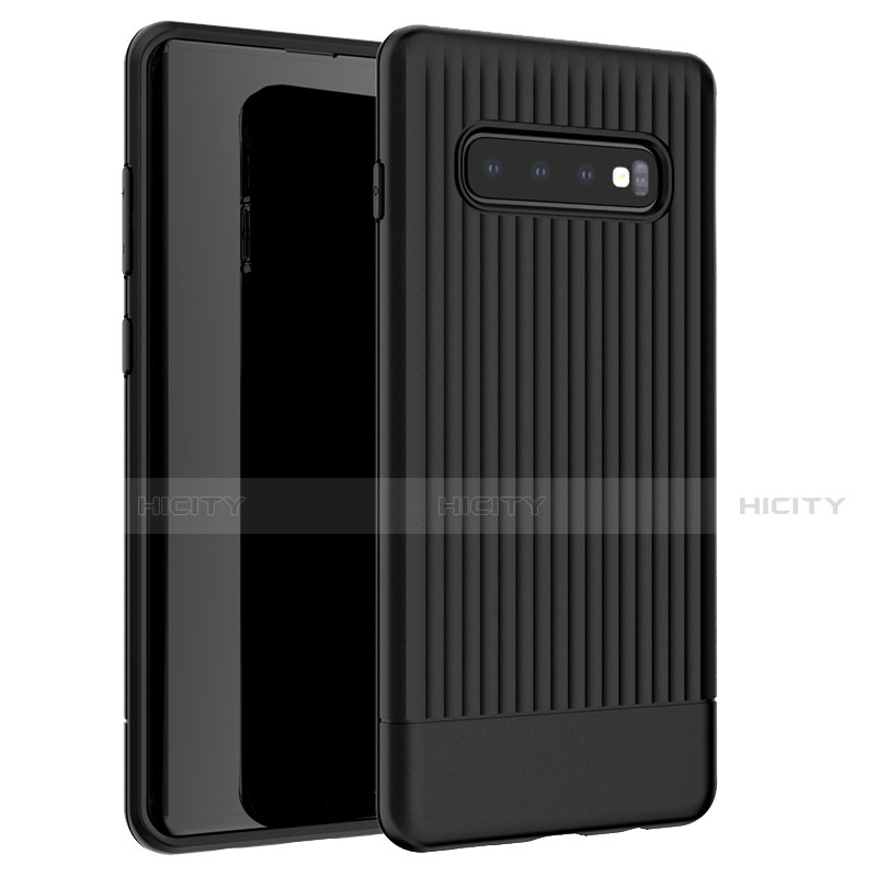 Funda Silicona Carcasa Goma Line L01 para Samsung Galaxy S10