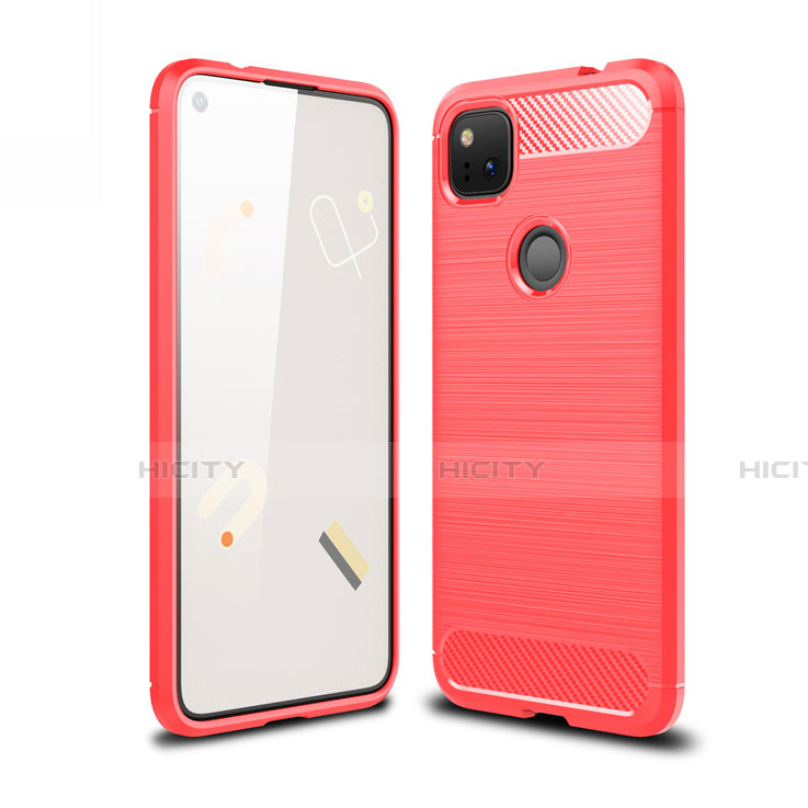 Funda Silicona Carcasa Goma Line para Google Pixel 4a