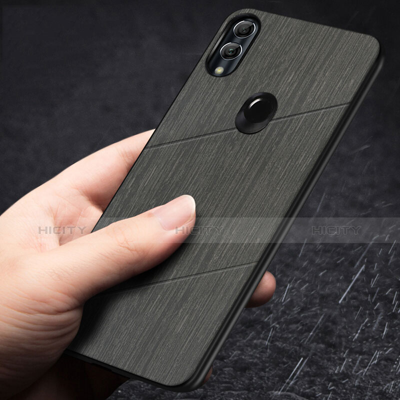 Funda Silicona Carcasa Goma Line para Huawei Honor 10 Lite Negro