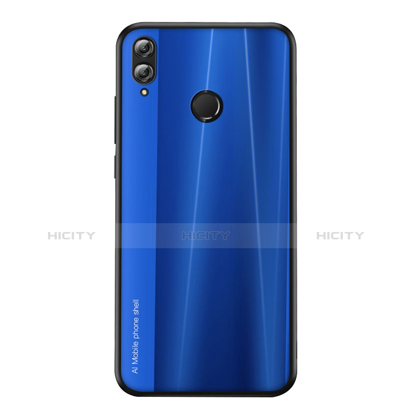 Funda Silicona Carcasa Goma Line para Huawei Honor 8X Azul