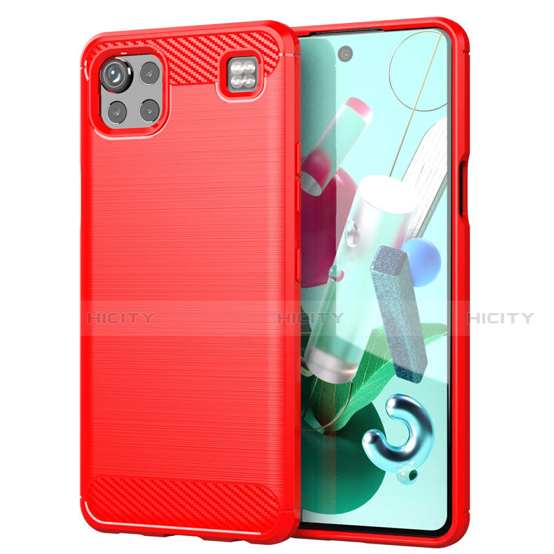 Funda Silicona Carcasa Goma Line para LG K92 5G