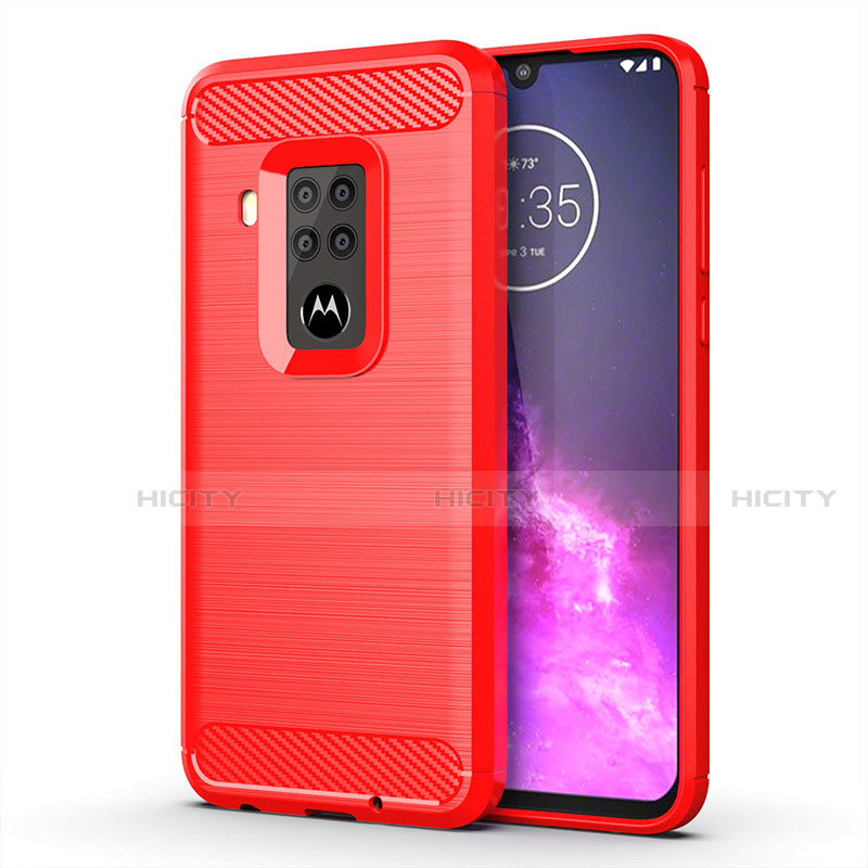 Funda Silicona Carcasa Goma Line para Motorola Moto One Zoom