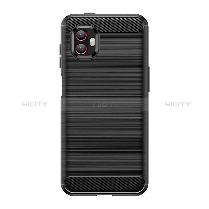 Funda Silicona Carcasa Goma Line para Samsung Galaxy Xcover Pro 2 5G Negro