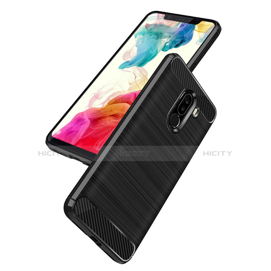 Funda Silicona Carcasa Goma Line para Xiaomi Pocophone F1