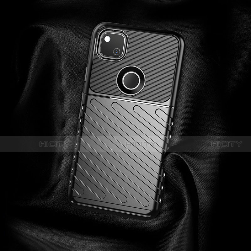 Funda Silicona Carcasa Goma Line S01 para Google Pixel 4a