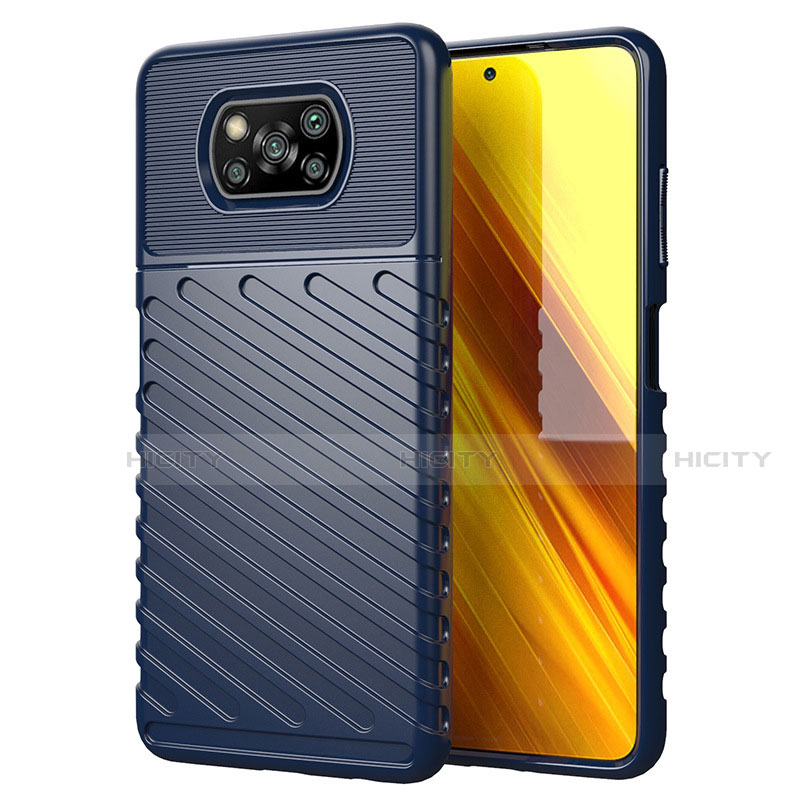 Funda Silicona Carcasa Goma Line S01 para Xiaomi Poco X3 NFC