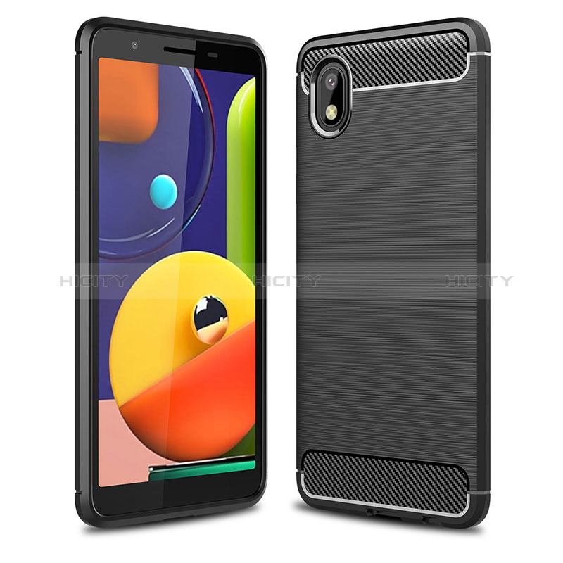 Funda Silicona Carcasa Goma Line WL1 para Samsung Galaxy M01 Core