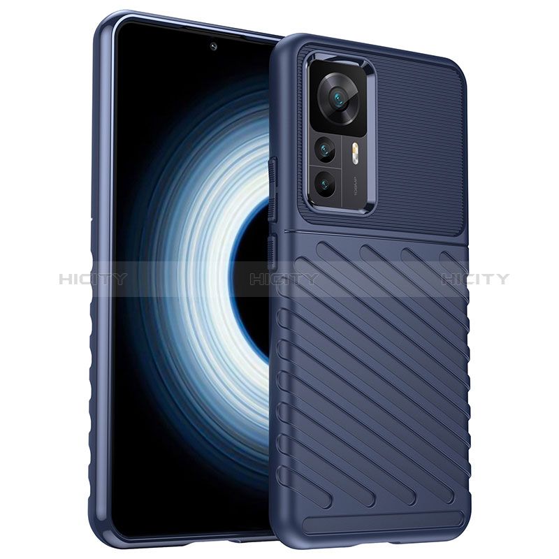 Funda Silicona Carcasa Goma Twill MF1 para Xiaomi Mi 12T Pro 5G Azul