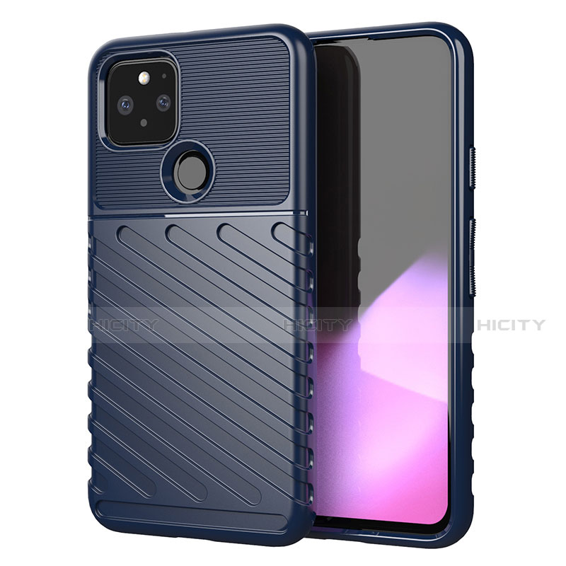 Funda Silicona Carcasa Goma Twill para Google Pixel 5