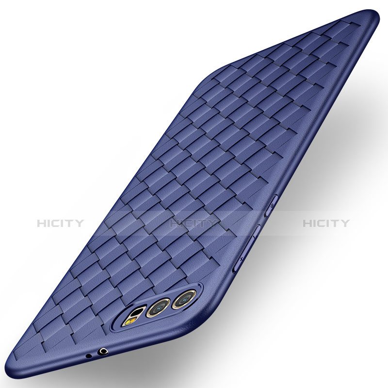 Funda Silicona Carcasa Goma Twill para Huawei Honor 9 Azul