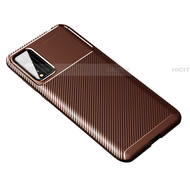 Funda Silicona Carcasa Goma Twill para Huawei Honor Play4T Pro Marron