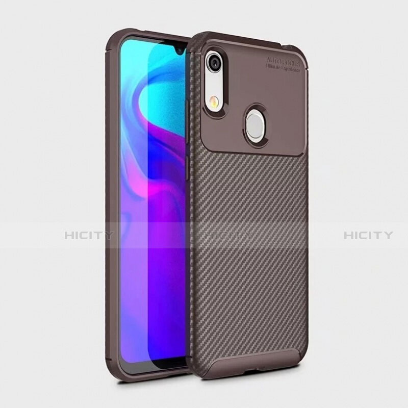 Funda Silicona Carcasa Goma Twill para Huawei Y6 Pro (2019) Marron