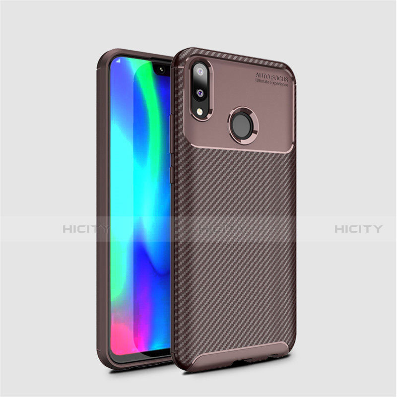 Funda Silicona Carcasa Goma Twill para Huawei Y7 Pro (2019) Marron