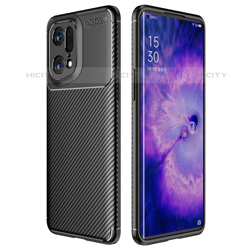 Funda Silicona Carcasa Goma Twill para Oppo Find X5 Pro 5G