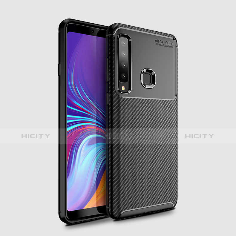 Funda Silicona Carcasa Goma Twill para Samsung Galaxy A9s Negro
