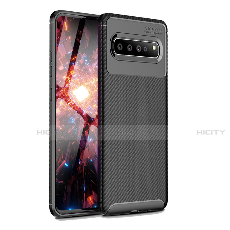 Funda Silicona Carcasa Goma Twill para Samsung Galaxy S10 5G SM-G977B Negro