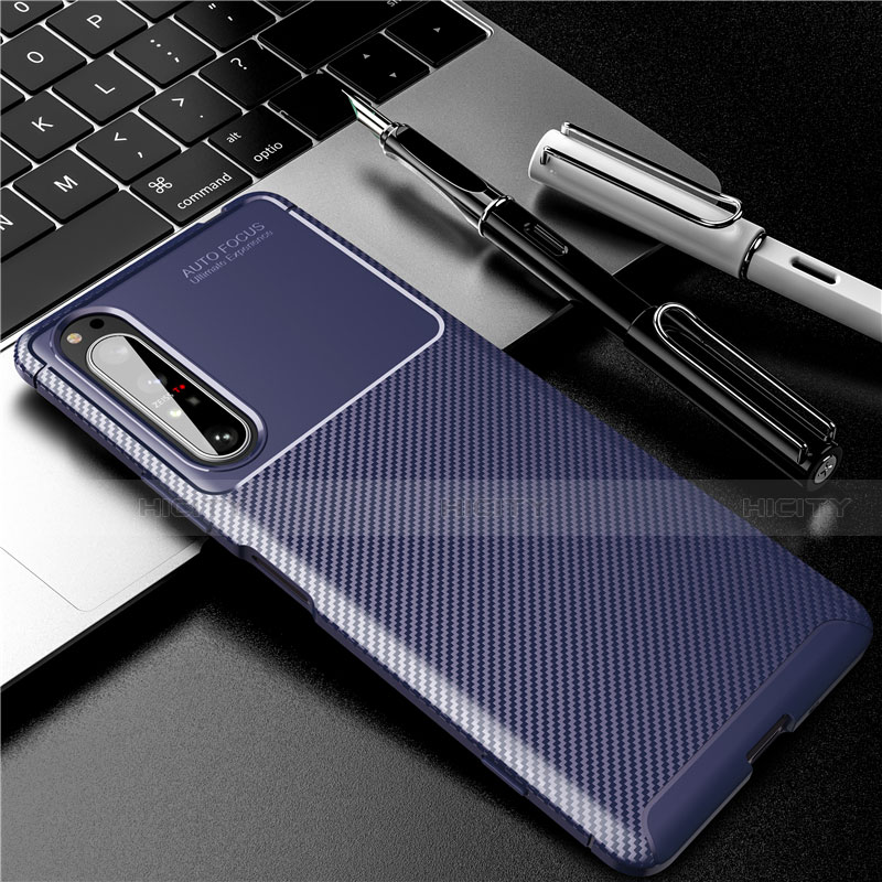 Funda Silicona Carcasa Goma Twill para Sony Xperia 1 II