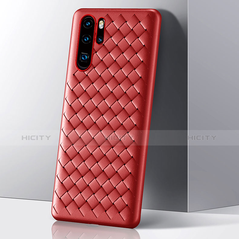 Funda Silicona Carcasa Goma Twill S01 para Huawei P30 Pro New Edition Rojo