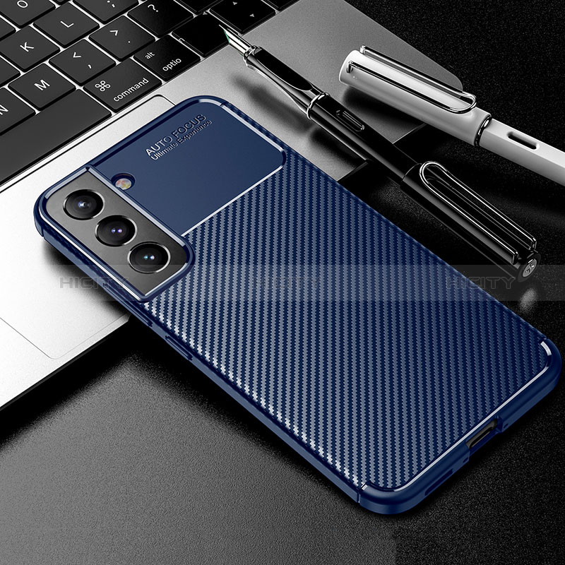 Funda Silicona Carcasa Goma Twill S01 para Samsung Galaxy S25 Plus 5G Azul