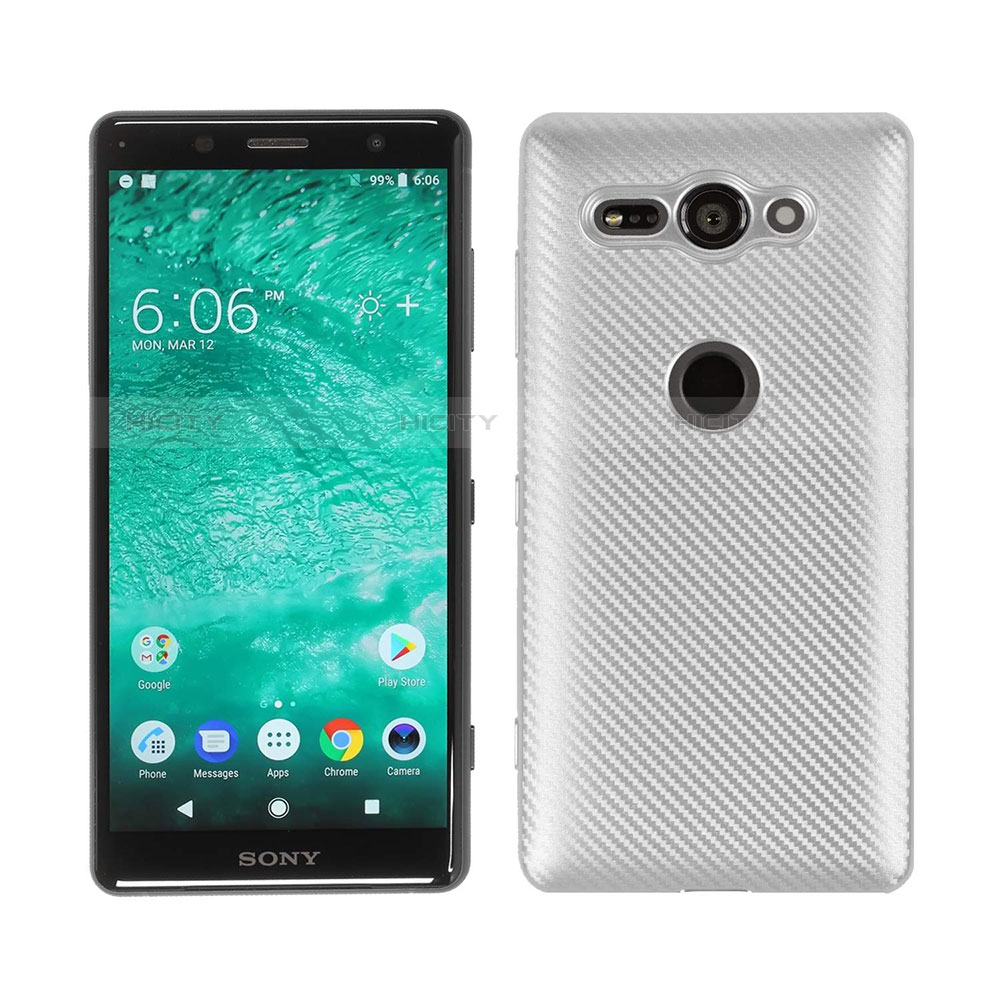 Funda Silicona Carcasa Goma Twill S01 para Sony Xperia XZ2 Compact