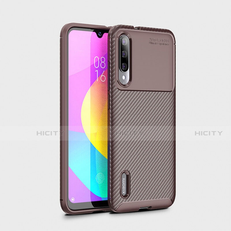 Funda Silicona Carcasa Goma Twill S01 para Xiaomi CC9e Marron