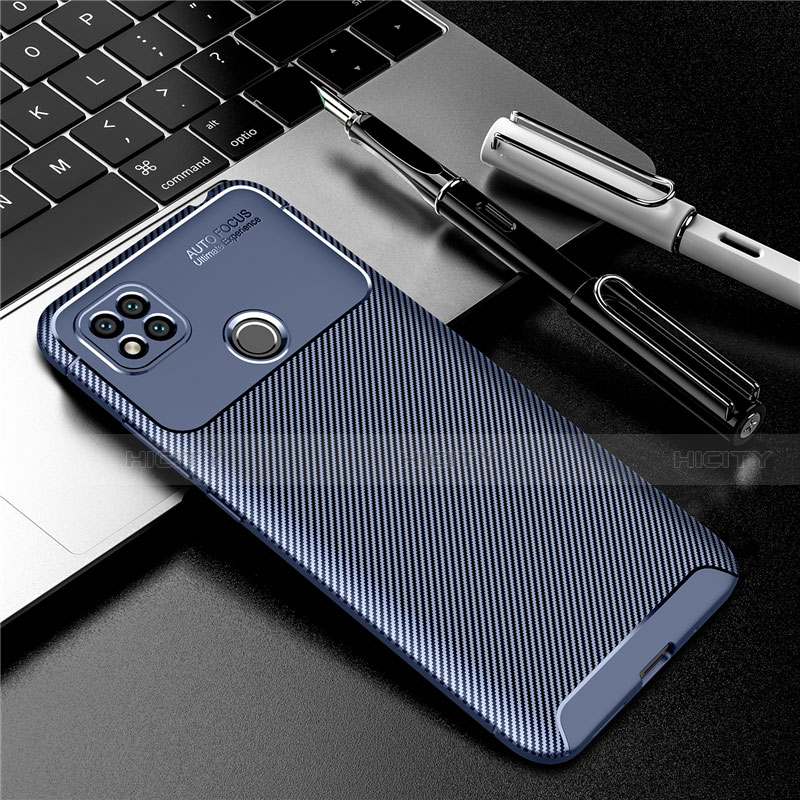 Funda Silicona Carcasa Goma Twill S01 para Xiaomi Redmi 9 India Azul