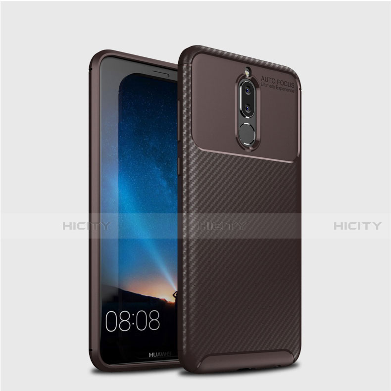 Funda Silicona Carcasa Goma Twill S03 para Huawei G10 Marron