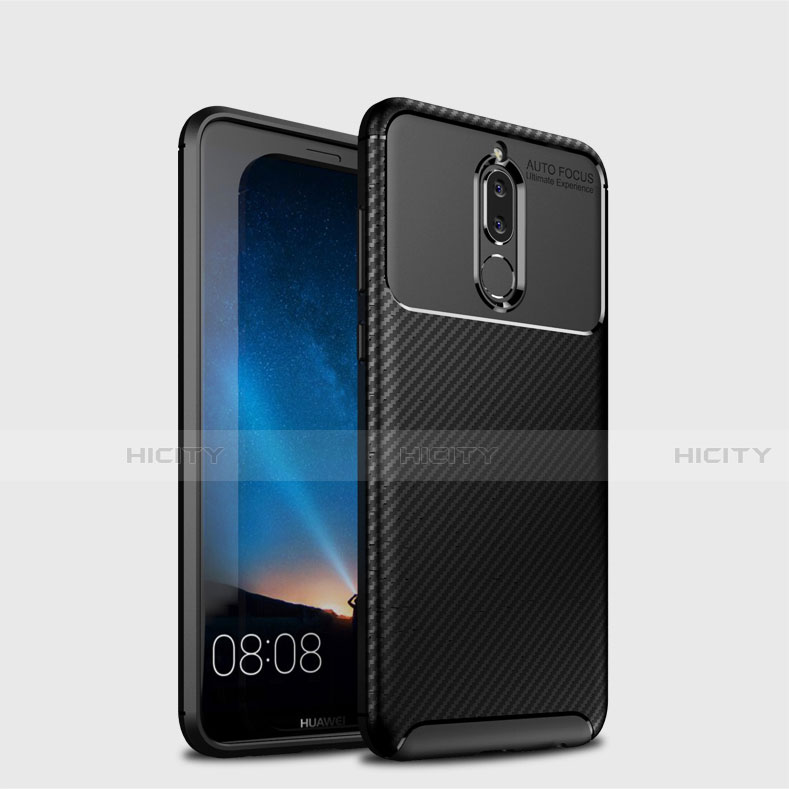 Funda Silicona Carcasa Goma Twill S03 para Huawei G10 Negro