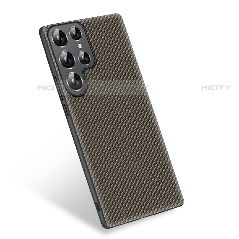 Funda Silicona Carcasa Goma Twill S03 para Samsung Galaxy S21 Ultra 5G Oro