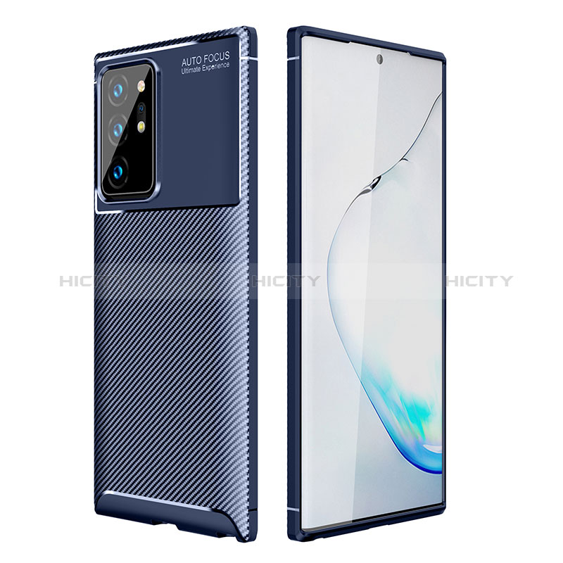 Funda Silicona Carcasa Goma Twill WL1 para Samsung Galaxy Note 20 Ultra 5G Azul