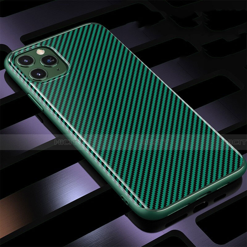 Funda Silicona Carcasa Goma Twill Y01 para Apple iPhone 11 Pro Verde