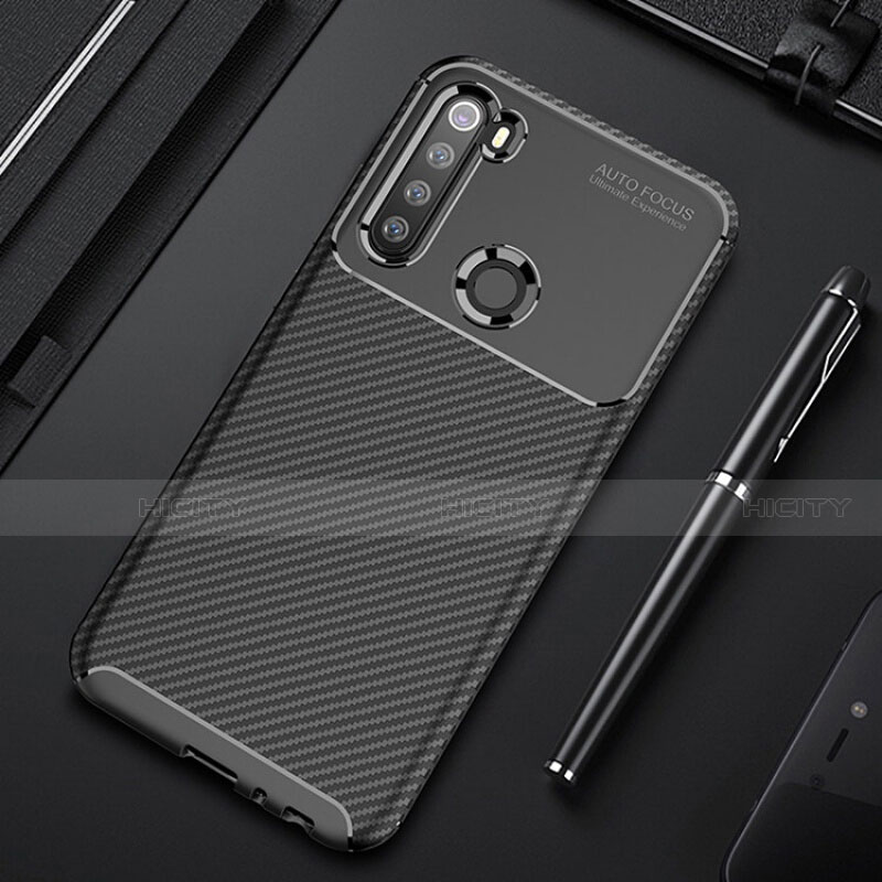 Funda Silicona Carcasa Goma Twill Y01 para Xiaomi Redmi Note 8T Negro