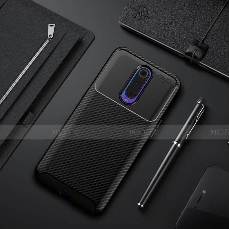 Funda Silicona Carcasa Goma Twill Y02 para Oppo R17 Pro Negro