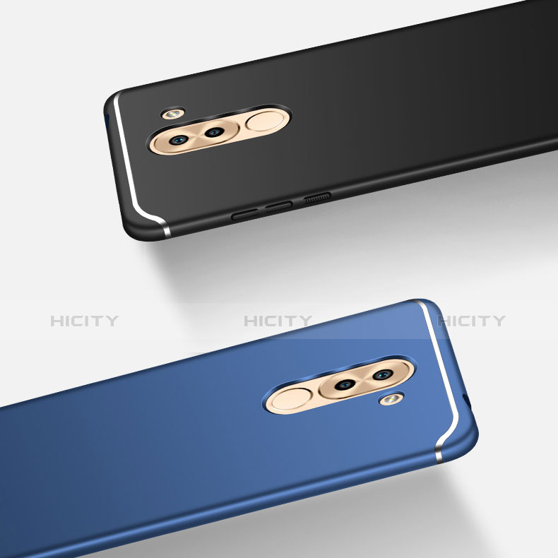 Funda Silicona Carcasa Ultrafina Goma con Anillo de dedo Soporte para Huawei Honor 6X Pro