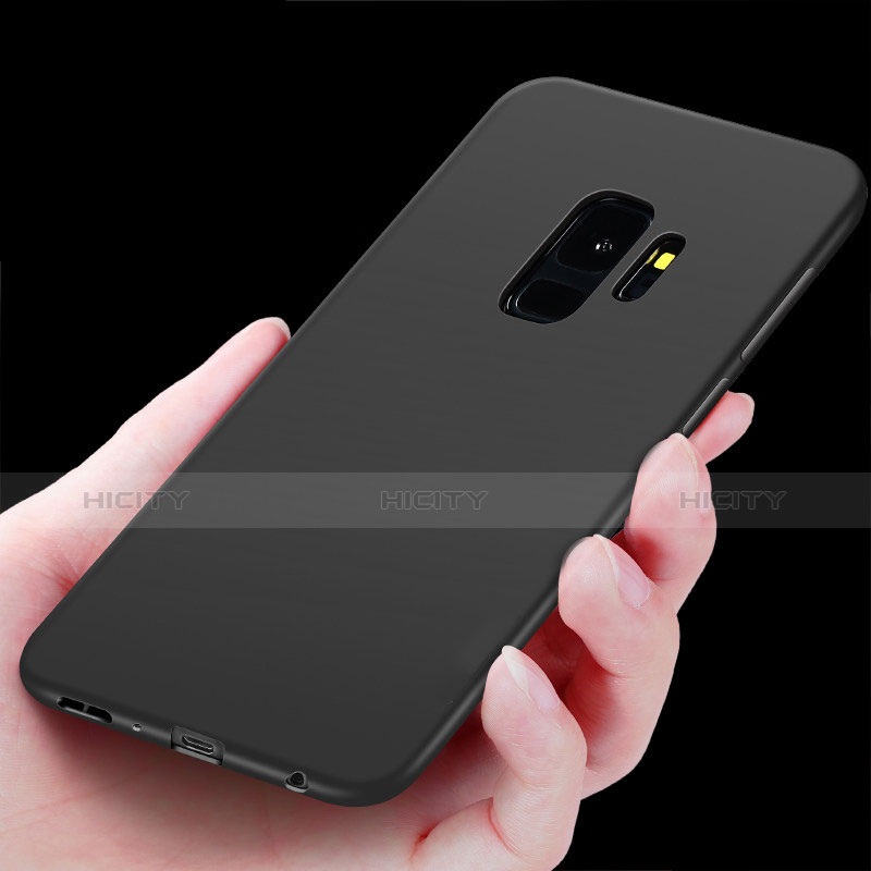 Funda Silicona Carcasa Ultrafina Goma con Anillo de dedo Soporte para Samsung Galaxy S9