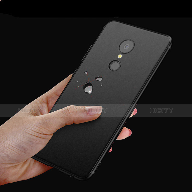 Funda Silicona Carcasa Ultrafina Goma con Anillo de dedo Soporte para Xiaomi Redmi 5