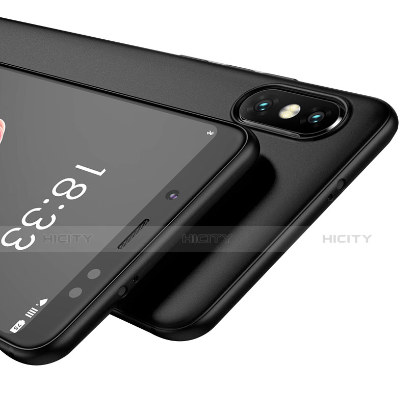 Funda Silicona Carcasa Ultrafina Goma con Anillo de dedo Soporte para Xiaomi Redmi Note 5 AI Dual Camera