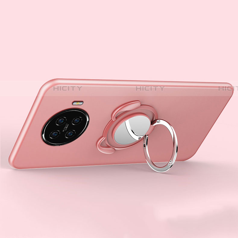 Funda Silicona Carcasa Ultrafina Goma con Magnetico Anillo de dedo Soporte A02 para Oppo Ace2