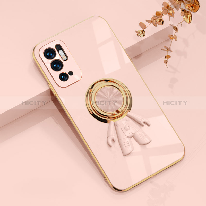 Funda Silicona Carcasa Ultrafina Goma con Magnetico Anillo de dedo Soporte AN2 para Xiaomi Redmi Note 10T 5G