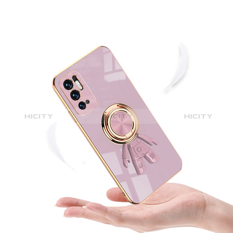 Funda Silicona Carcasa Ultrafina Goma con Magnetico Anillo de dedo Soporte AN2 para Xiaomi Redmi Note 10T 5G