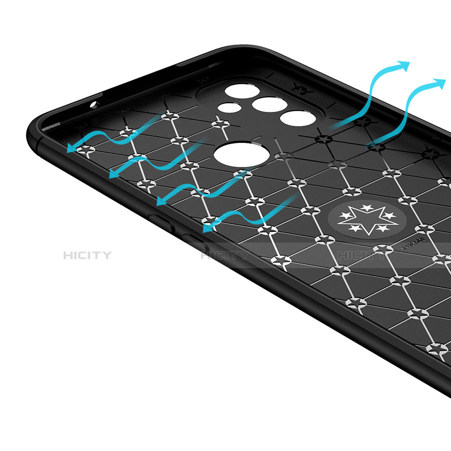Funda Silicona Carcasa Ultrafina Goma con Magnetico Anillo de dedo Soporte para OnePlus Nord N100