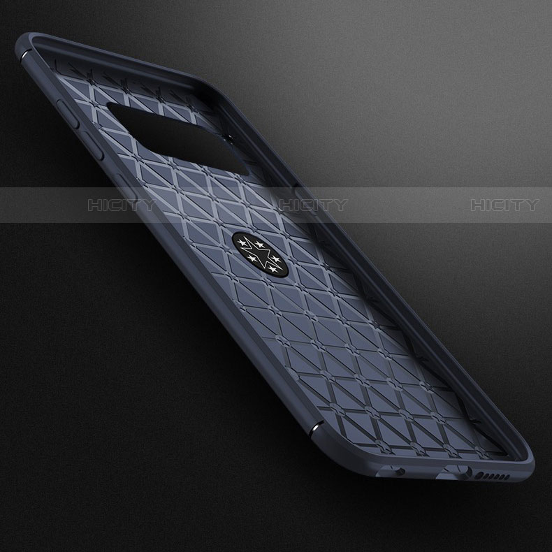 Funda Silicona Carcasa Ultrafina Goma con Magnetico Anillo de dedo Soporte para Samsung Galaxy S10 5G