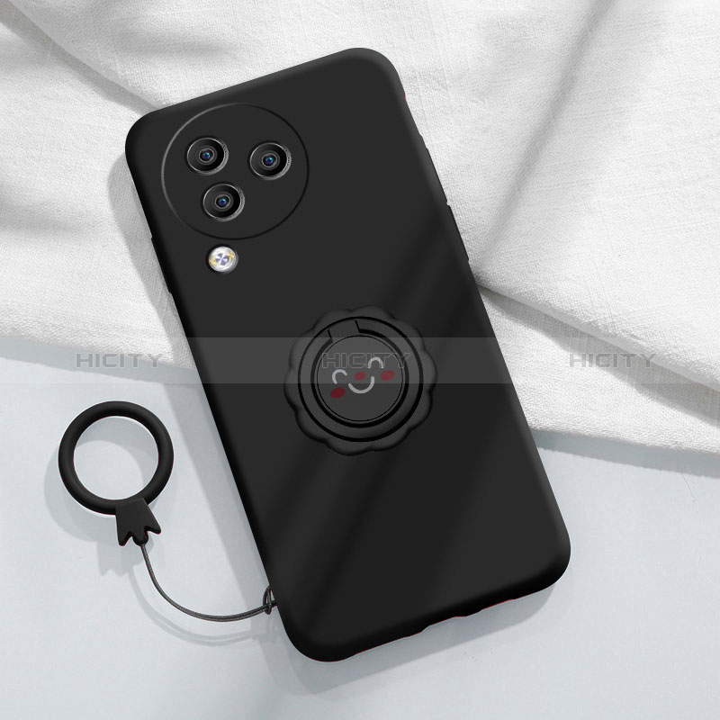 Funda Silicona Carcasa Ultrafina Goma con Magnetico Anillo de dedo Soporte S01 para Xiaomi Civi 3 5G